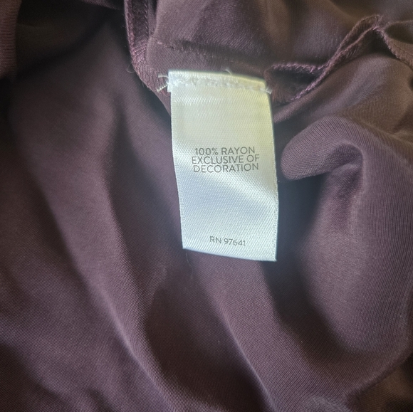 J. Jill Tunic Deep Purple Size 4x - Picture 8 of 8